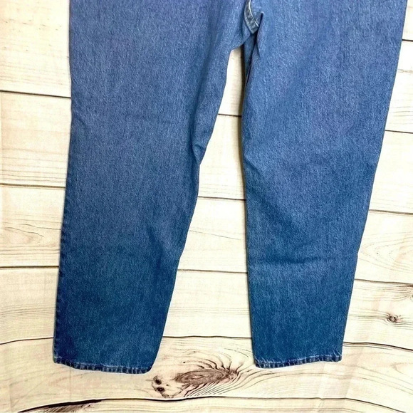 Lee Mens Blue Jeans 40x30 Regular Fit - Picture 6 of 9